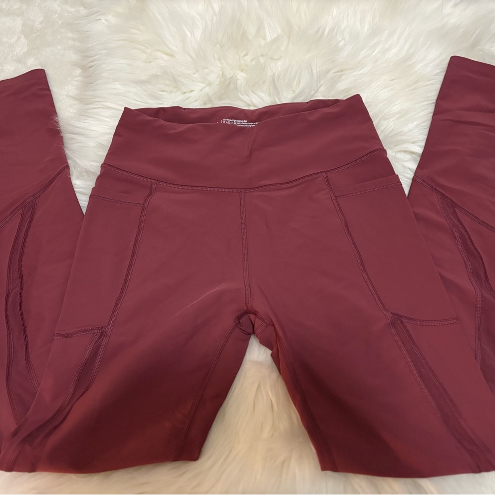 Victoria's Secret Sport Burgundy Pants